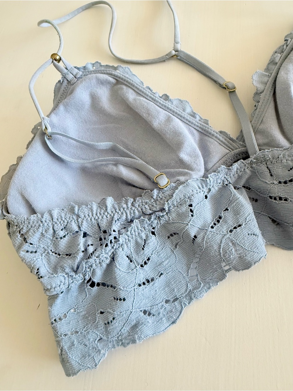 Aerie Offline bundle Lace Bralette + Super flare black leggings set Size Small - Picture 3 of 10